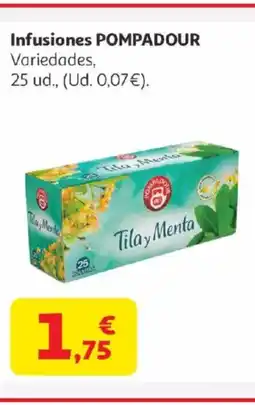 Alcampo POMPADOUR Infusiones oferta