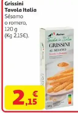 Alcampo Grissini Tavola Italia oferta