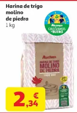Alcampo Harina de trigo molino de piedra oferta