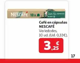 Alcampo NESCAFÉ Café en cápsulas oferta