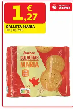 Alcampo MARÍA Galleta oferta