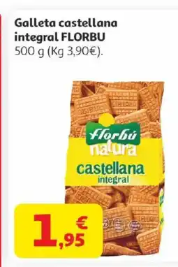 Alcampo FLORBU Galleta castellana integral oferta