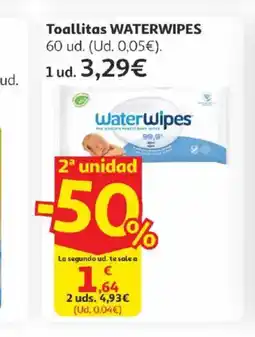 Alcampo WATERWIPES Toallitas oferta