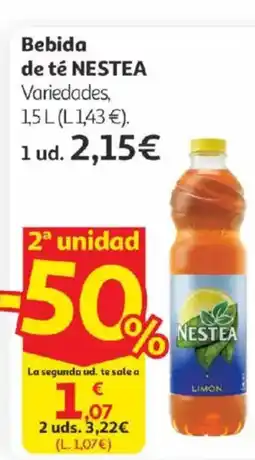 Alcampo NESTEA Bebida de té oferta