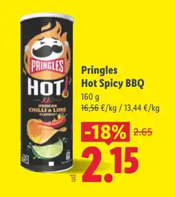 Lidl PRINGLES Hot Spicy BBQ oferta