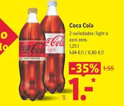 Lidl COCA COLA oferta