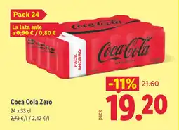Lidl COCA COLA ero oferta
