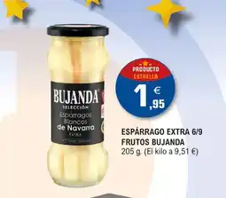 E.Leclerc Espárrago extra 6/9 frutos bujanda oferta
