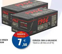E.Leclerc Cerveza 1906 la milnueve oferta
