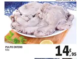E.Leclerc Pulpo entero oferta