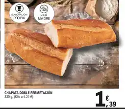 E.Leclerc Chapata doble fermetación oferta