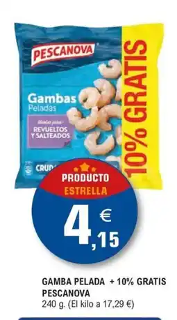 E.Leclerc PESCANOVA Gamba pelada oferta