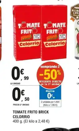 E.Leclerc CELORRIO Tomate frito brick oferta