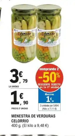 E.Leclerc CELORRIO Menestra de verduras oferta