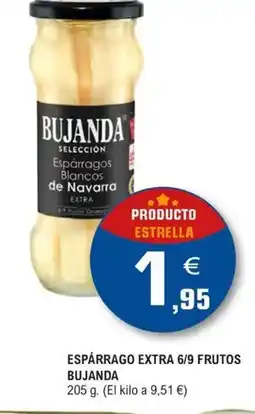 E.Leclerc BUJANDA Espárrago extra 6/9 frutos oferta