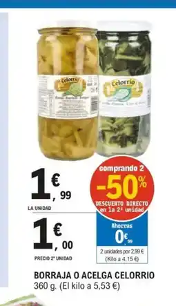 E.Leclerc CELORRIO Borraja o acelga oferta
