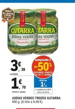 E.Leclerc GUTARRA Judías verdes trozos oferta