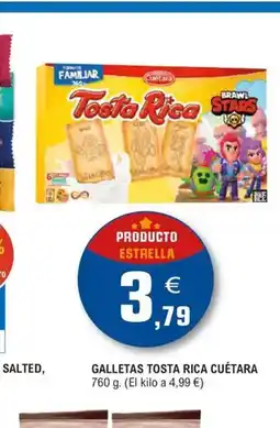 E.Leclerc OSTA RICA CUÉTARA Galletas oferta