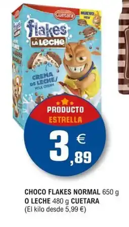 E.Leclerc Choco flakes normal oferta