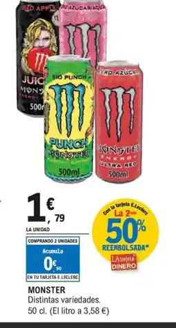 E.Leclerc MONSTER oferta