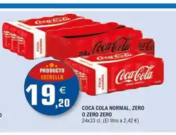 E.Leclerc COCA COLA Normal, zero o zero zero oferta