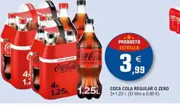 E.Leclerc COCA COLA Regular o zero oferta