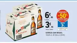E.Leclerc SAN MIGUEL Cerveza oferta