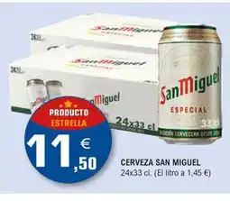 E.Leclerc SAN MIGUEL Cerveza oferta