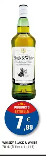 E.Leclerc BLACK & WHITE Whisky oferta