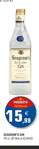 E.Leclerc SEAGRAM'S Gin oferta