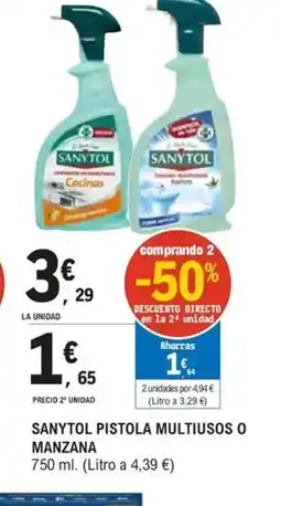 E.Leclerc PISTOLA Pistola multiusos o manzana oferta