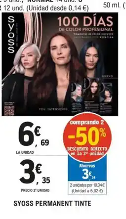 E.Leclerc SYOSS Permanent tinte oferta