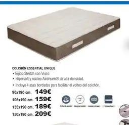 E.Leclerc Colchón essential unique oferta