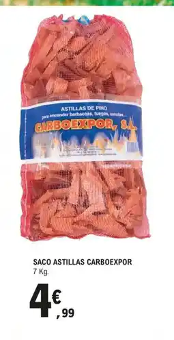 E.Leclerc Saco astillas carboexpor oferta