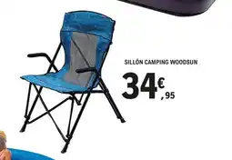 E.Leclerc Sillón camping woodsun oferta
