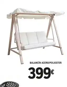 E.Leclerc Balancin acero/poliester oferta