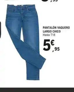 E.Leclerc Pantalón vaquero largo chico oferta