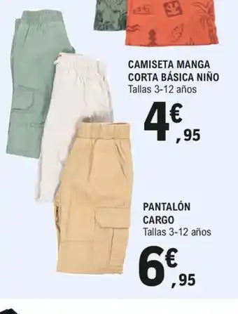 E.Leclerc Pantalón cargo oferta