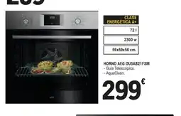 E.Leclerc AEG Horno ou5ab21fsm oferta