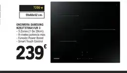 E.Leclerc SAMSUNG Encimera nz63t3706a1/ur 3 oferta