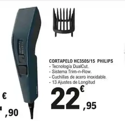 E.Leclerc PHILIPS Cortapelo hc3505/15 oferta