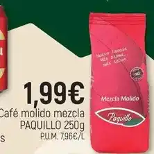 CoMarket Paquillo - café molido mezcla oferta