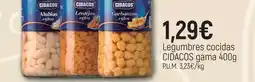 CoMarket Cidacos - legumbres cocidas gama oferta