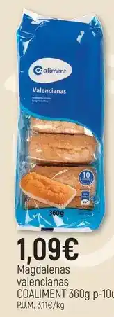 CoMarket Coaliment - magdalenas valencianas oferta