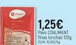 CoMarket Coaliment - pavo finas lonchas oferta