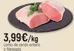CoMarket Lomo de cerdo entero o fileteado oferta