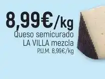 CoMarket La villa - queso semicurado mezcla oferta