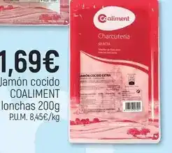 CoMarket Coaliment - jamon cocido lonchas oferta