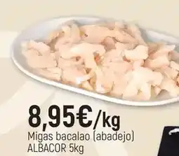 CoMarket Albacor - migas bacalao (abadejo) oferta
