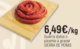 CoMarket Sierra de peñas - guarra dulce o picante a granel oferta